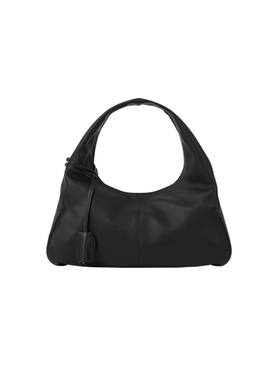 PILLOW HOBO BAG (SOFT BLACK)