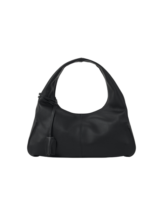 PILLOW HOBO BAG (SOFT BLACK)
