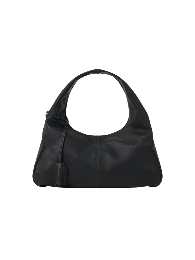 PILLOW HOBO BAG (SOFT BLACK)