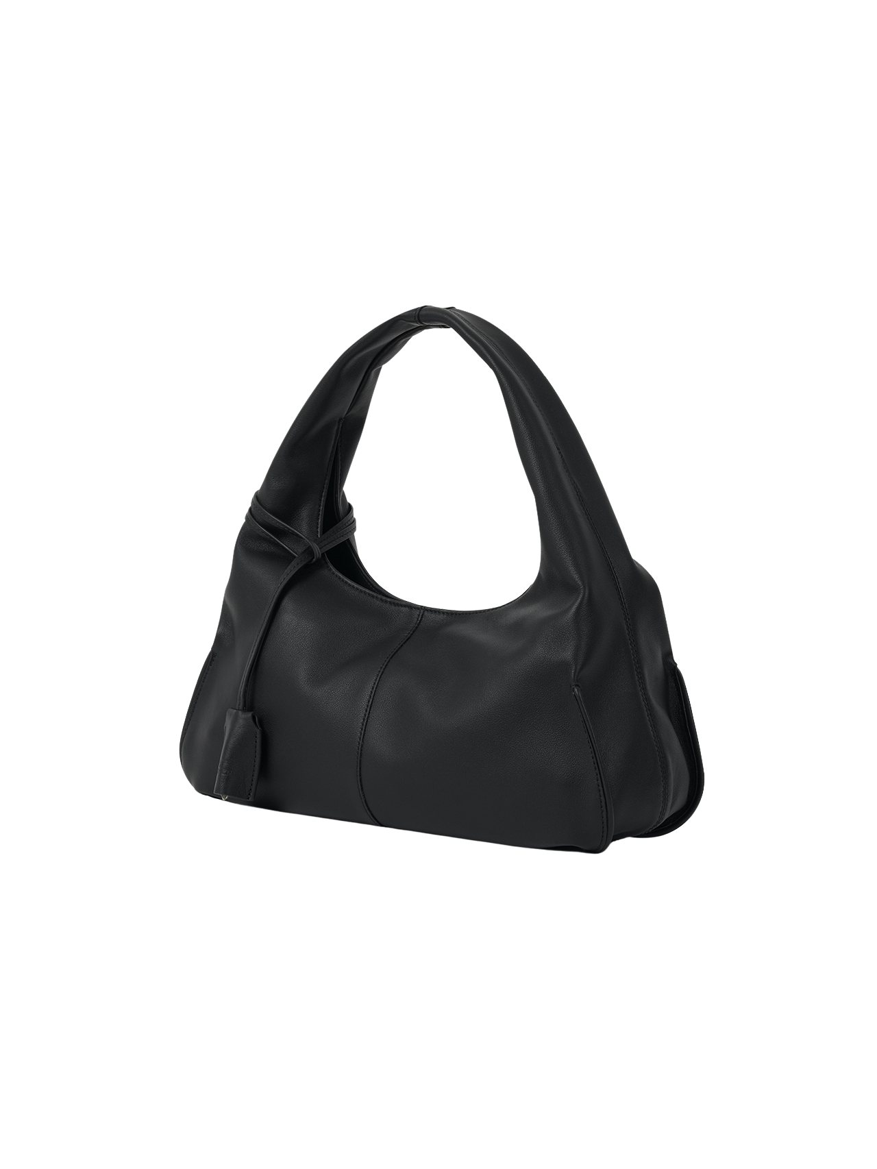 PILLOW HOBO BAG (SOFT BLACK)