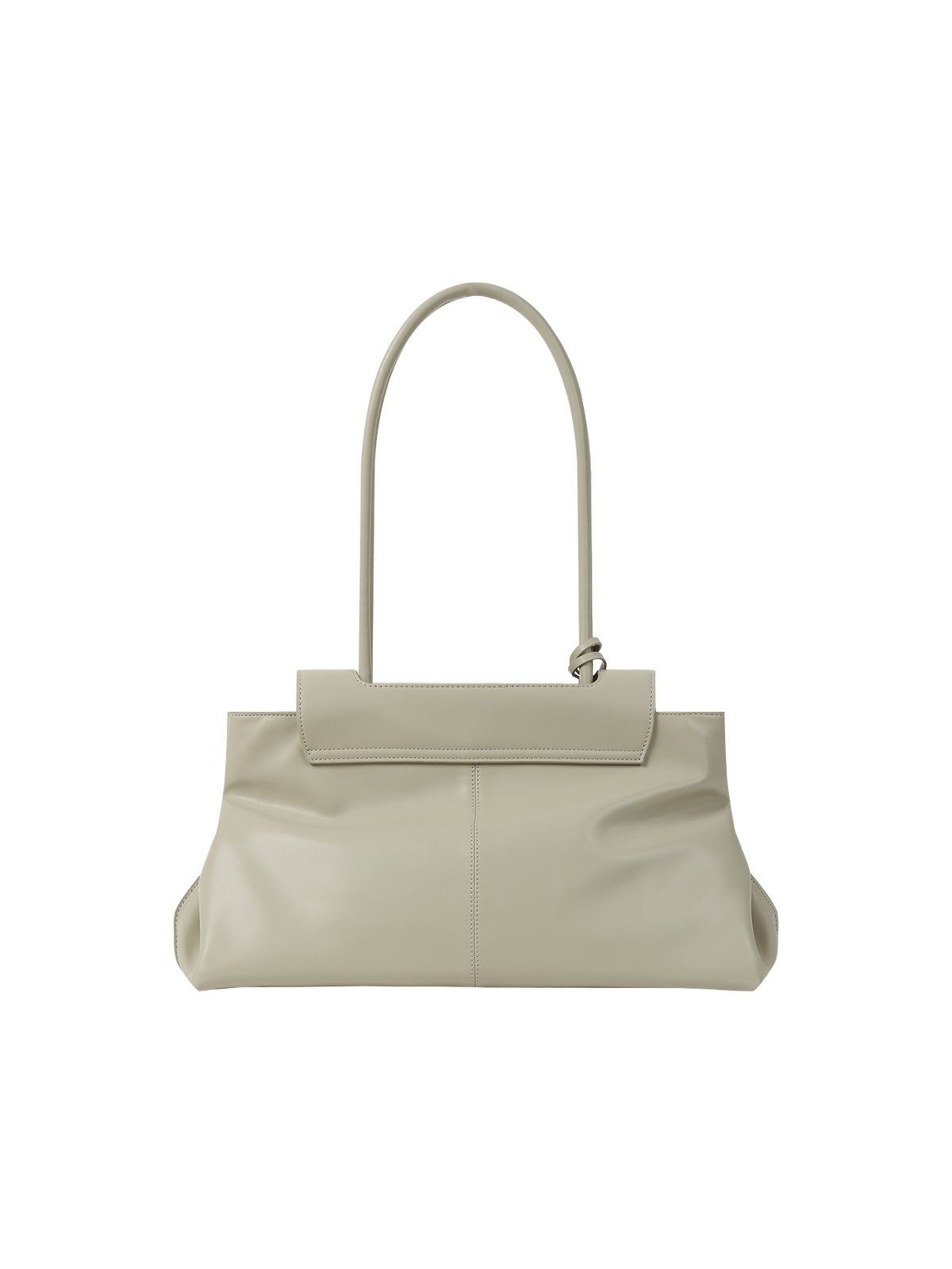 ROOF SHOULDER BAG (PORCELAIN WHITE) - Atelier de LUMEN