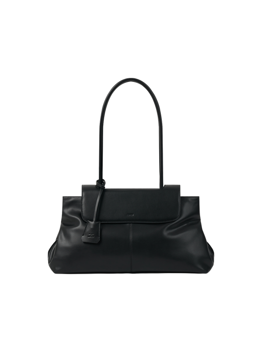 ROOF SHOULDER BAG (SOFT BLACK)