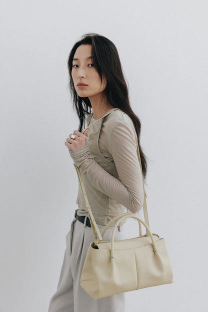 ANNEAU FLAP BAG (HAY YELLOW)