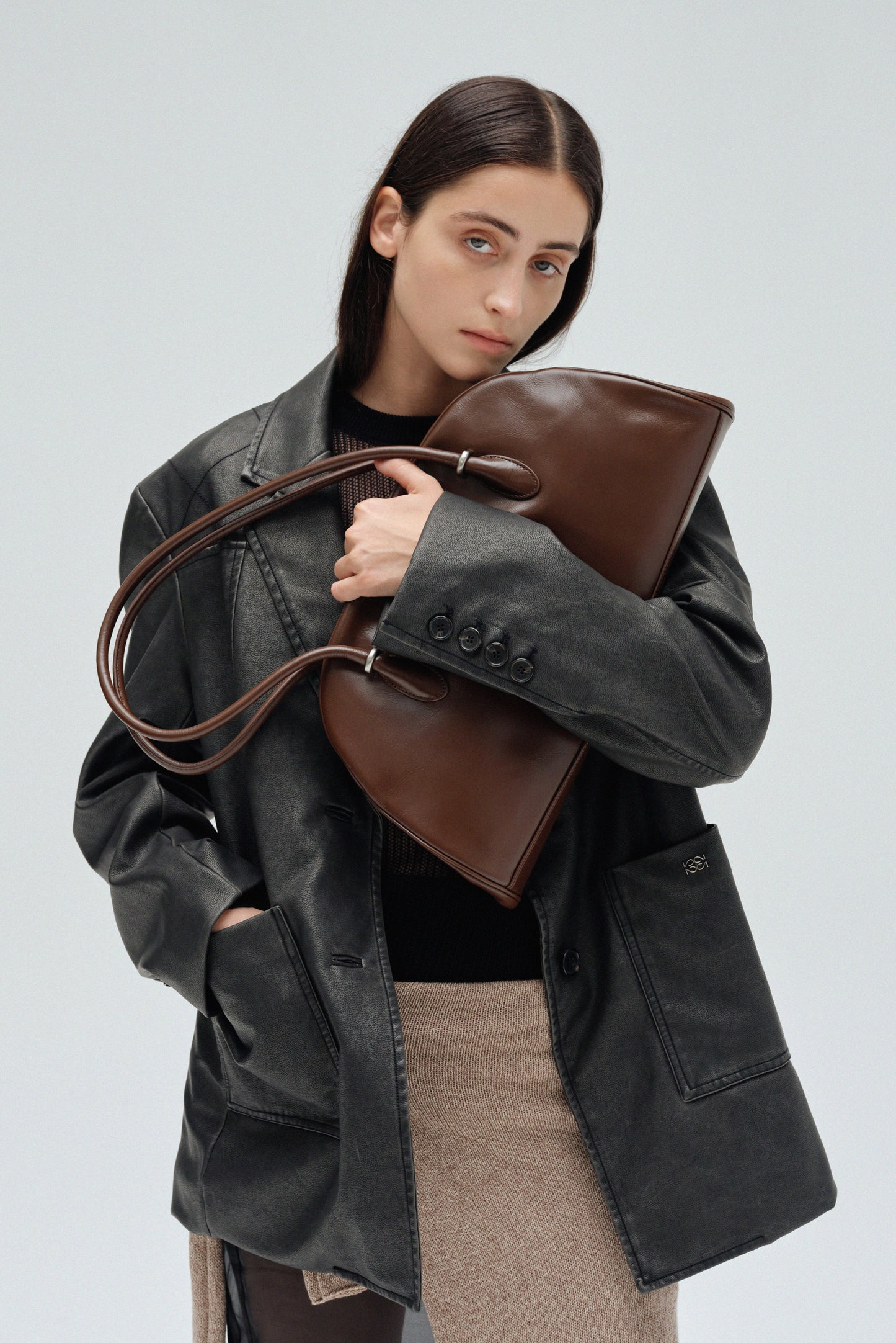 ANNEAU FRAME BAG (OAK BROWN)