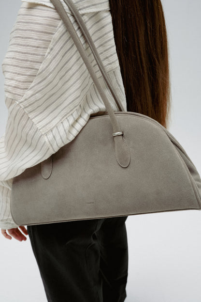 ANNEAU FRAME BAG (SUEDE GREY)