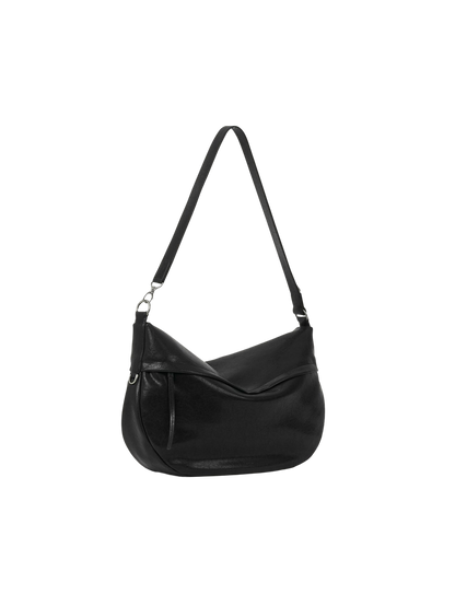 ARC CROSSBODY BAG (SOFT BLACK)