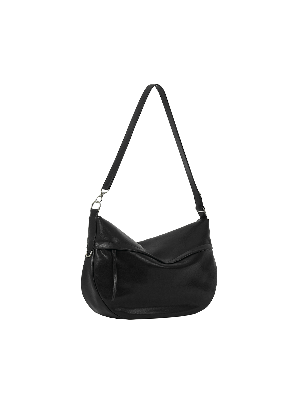 ARC CROSSBODY BAG (SOFT BLACK) - Atelier de LUMEN
