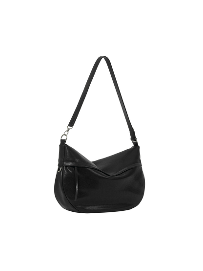 ARC CROSSBODY BAG (SOFT BLACK)