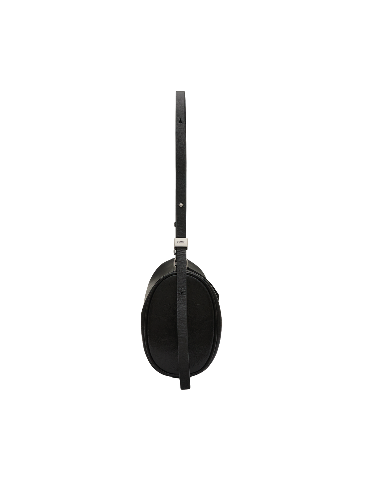 BASE BARREL BAG (WRINKLE BLACK) - Atelier de LUMEN