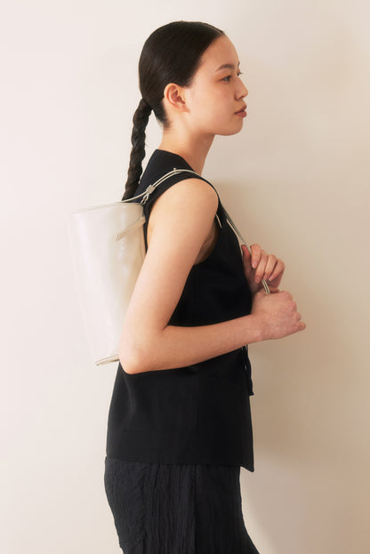 BASE BARREL BAG (WRINKLE WHITE)