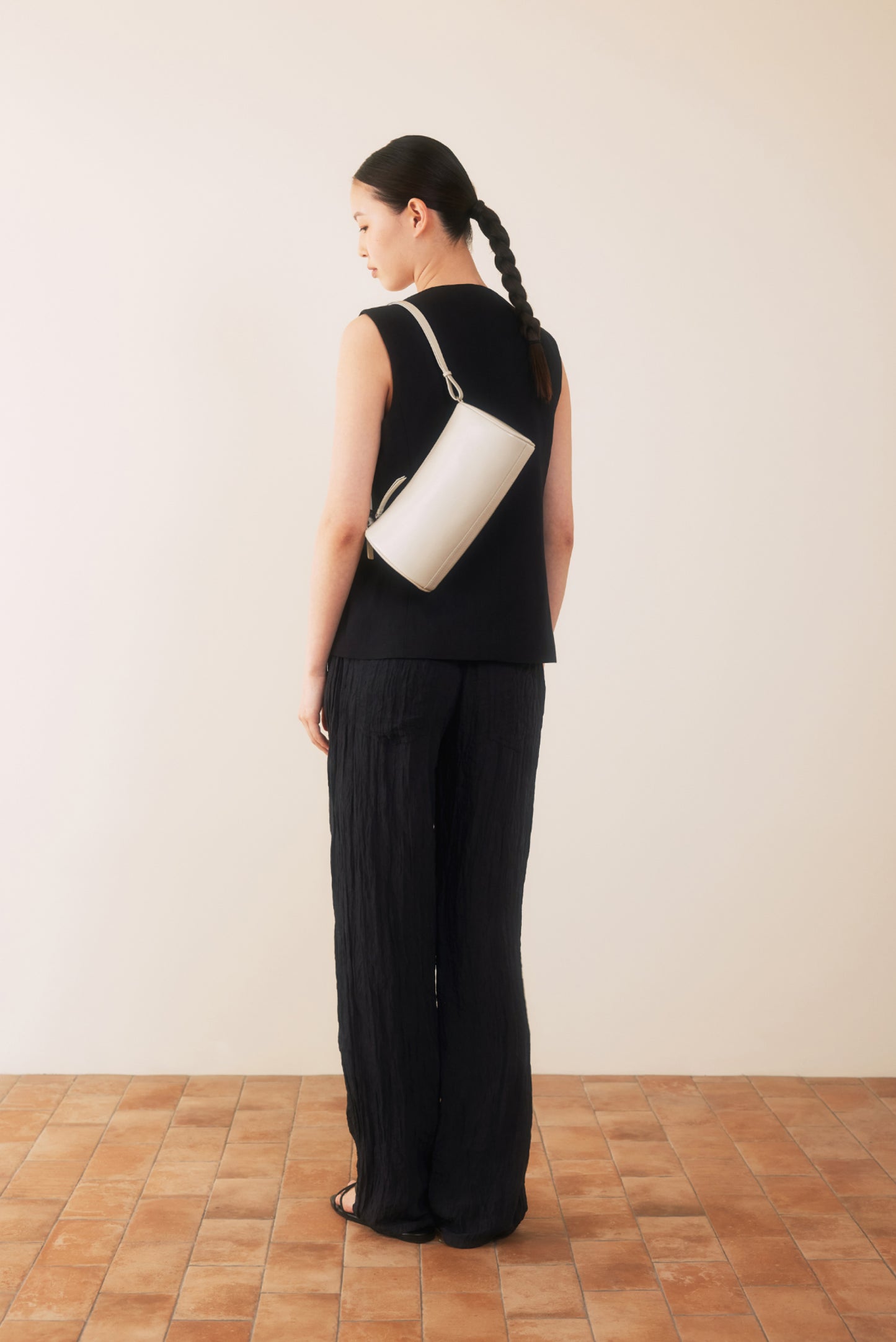 BASE BARREL BAG (WRINKLE WHITE)