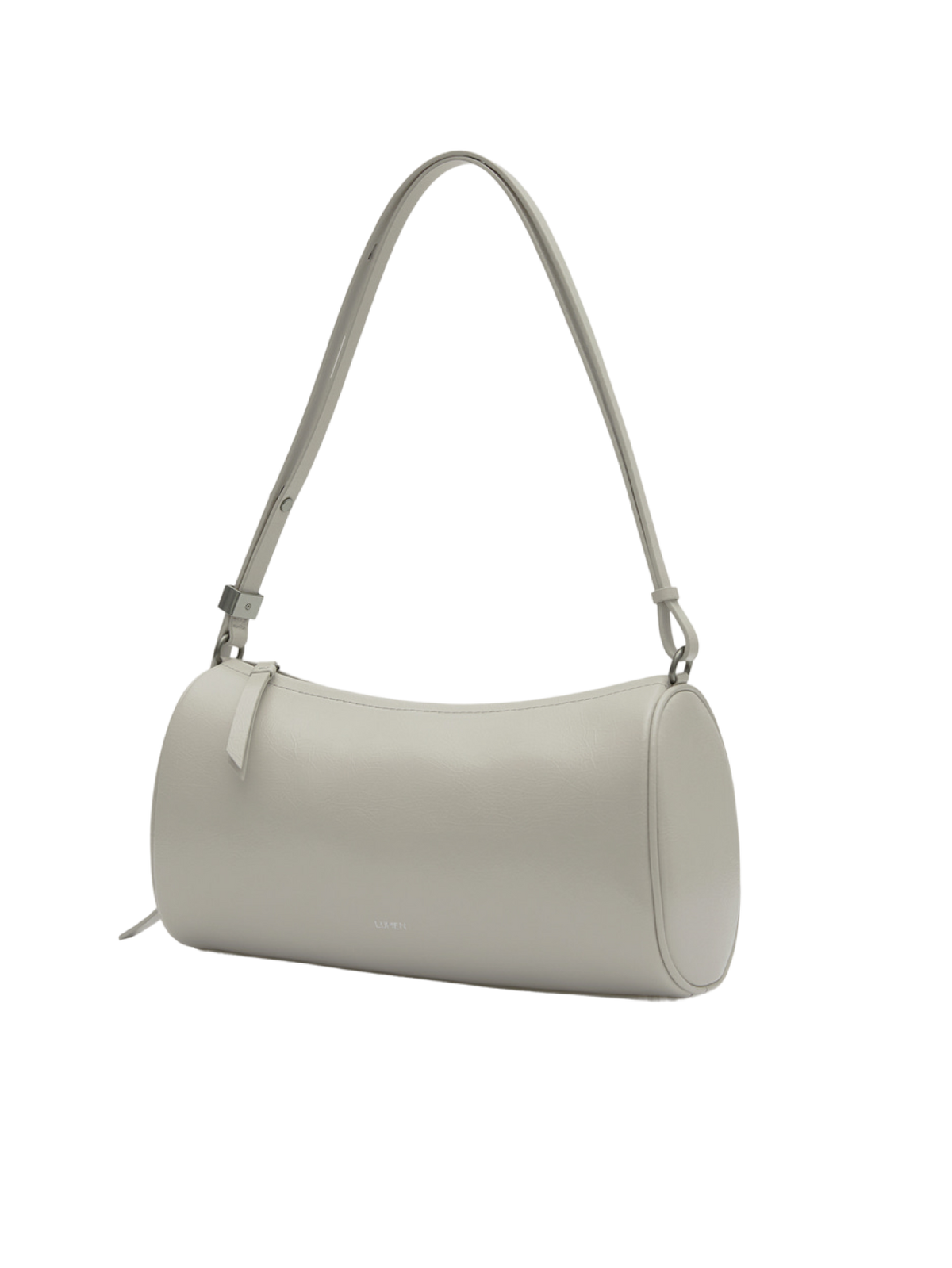 BASE BARREL BAG (WRINKLE WHITE) - Atelier de LUMEN
