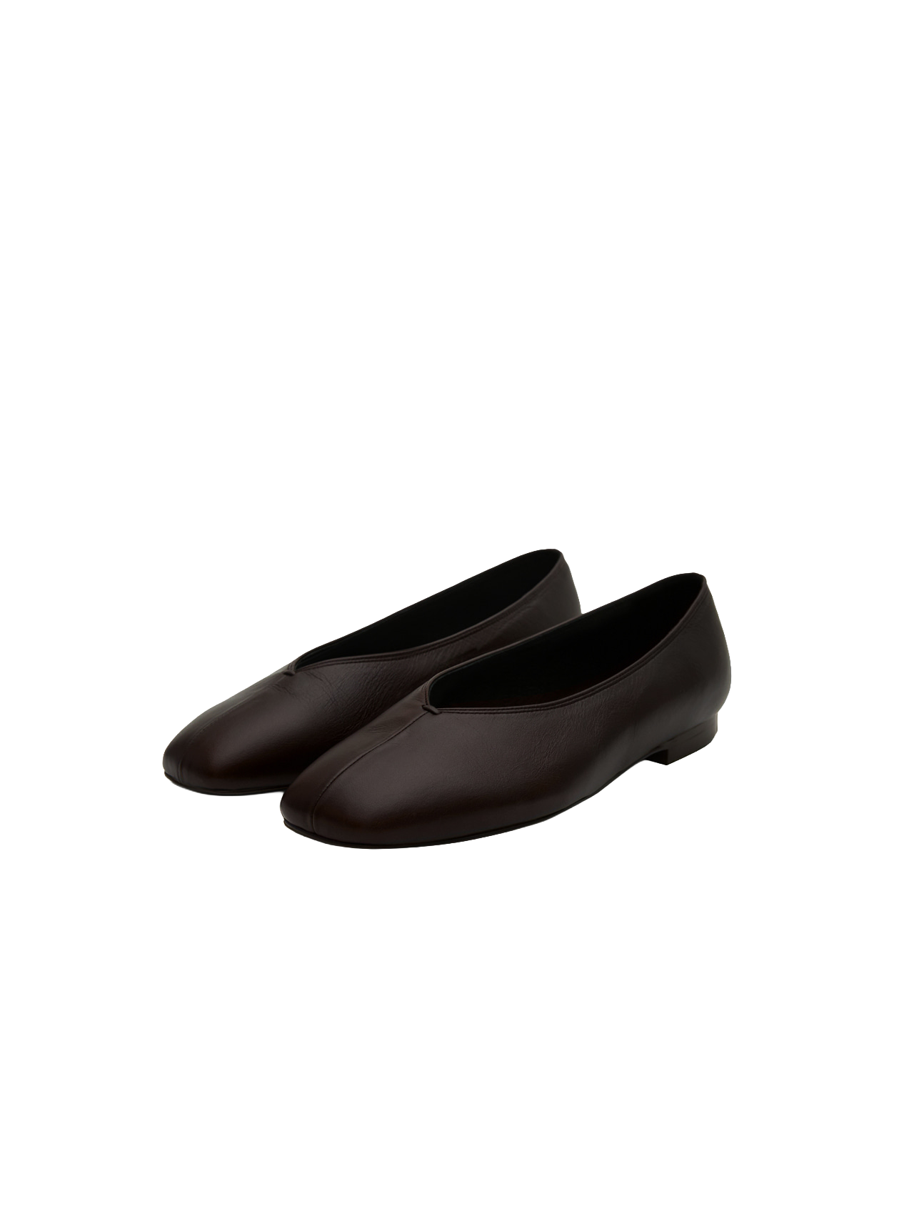 BASE FLAT SHOES (ORGAN BROWN)