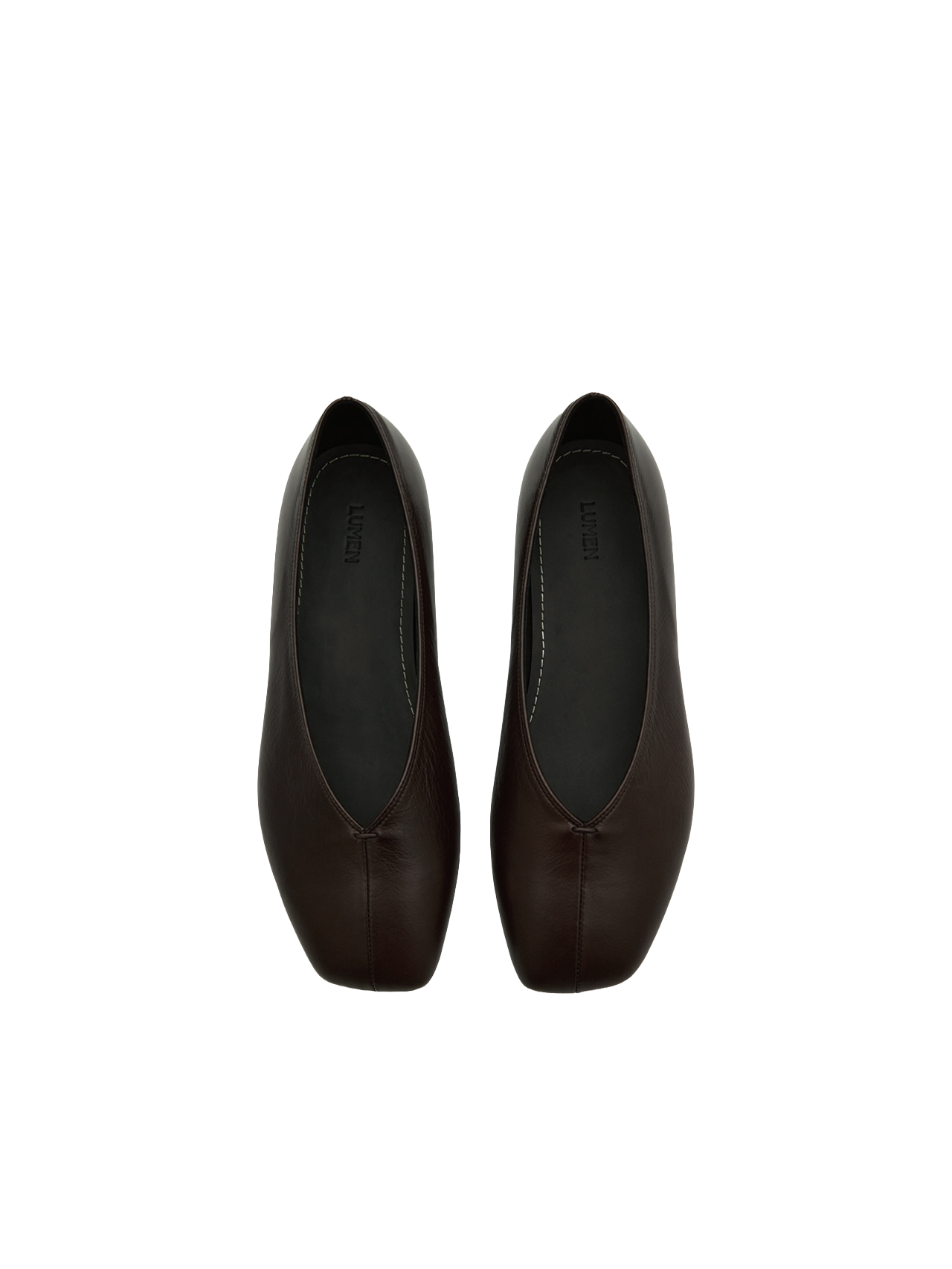 BASE FLAT SHOES (ORGAN BROWN)