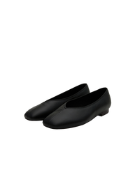 BASE FLAT SHOES (SOFT BLACK)