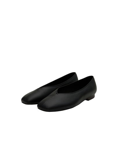 BASE FLAT SHOES (SOFT BLACK)