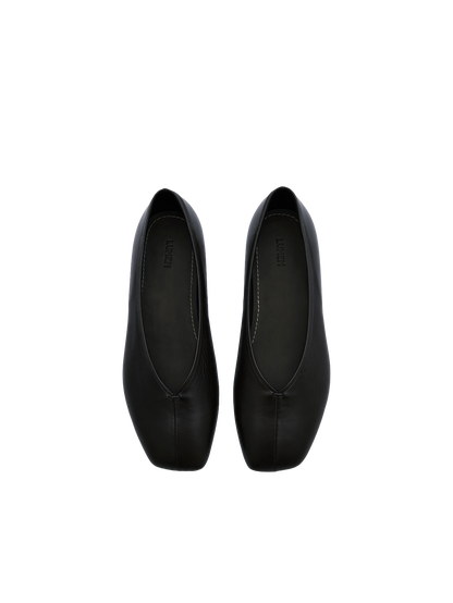BASE FLAT SHOES (SOFT BLACK)