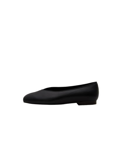 BASE FLAT SHOES (SOFT BLACK)