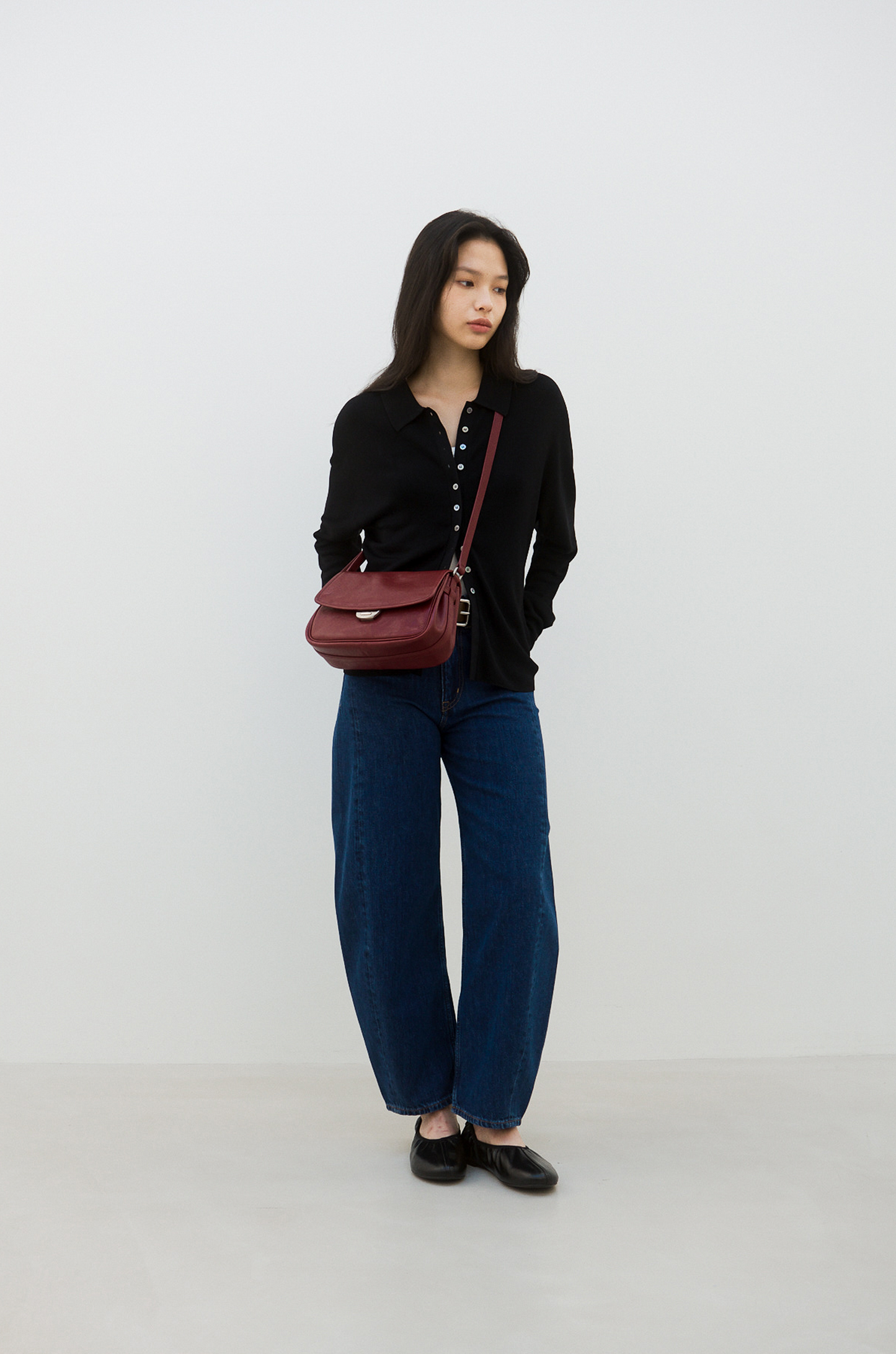BLEP CROSSBODY BAG (CARMINE RED)