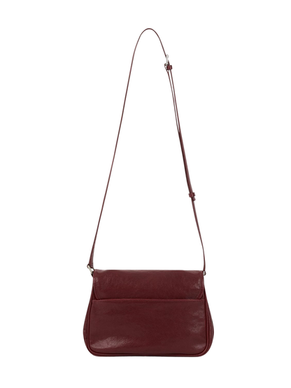 BLEP CROSSBODY BAG (CARMINE RED)