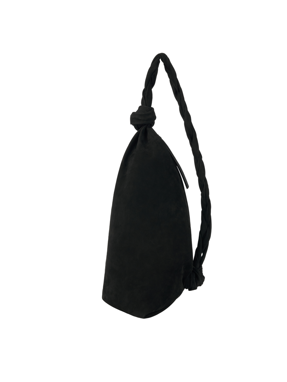 [LUMEN X IHNN] BOJAGI SLING BAG (NUBUCK BLACK) - Atelier de LUMEN