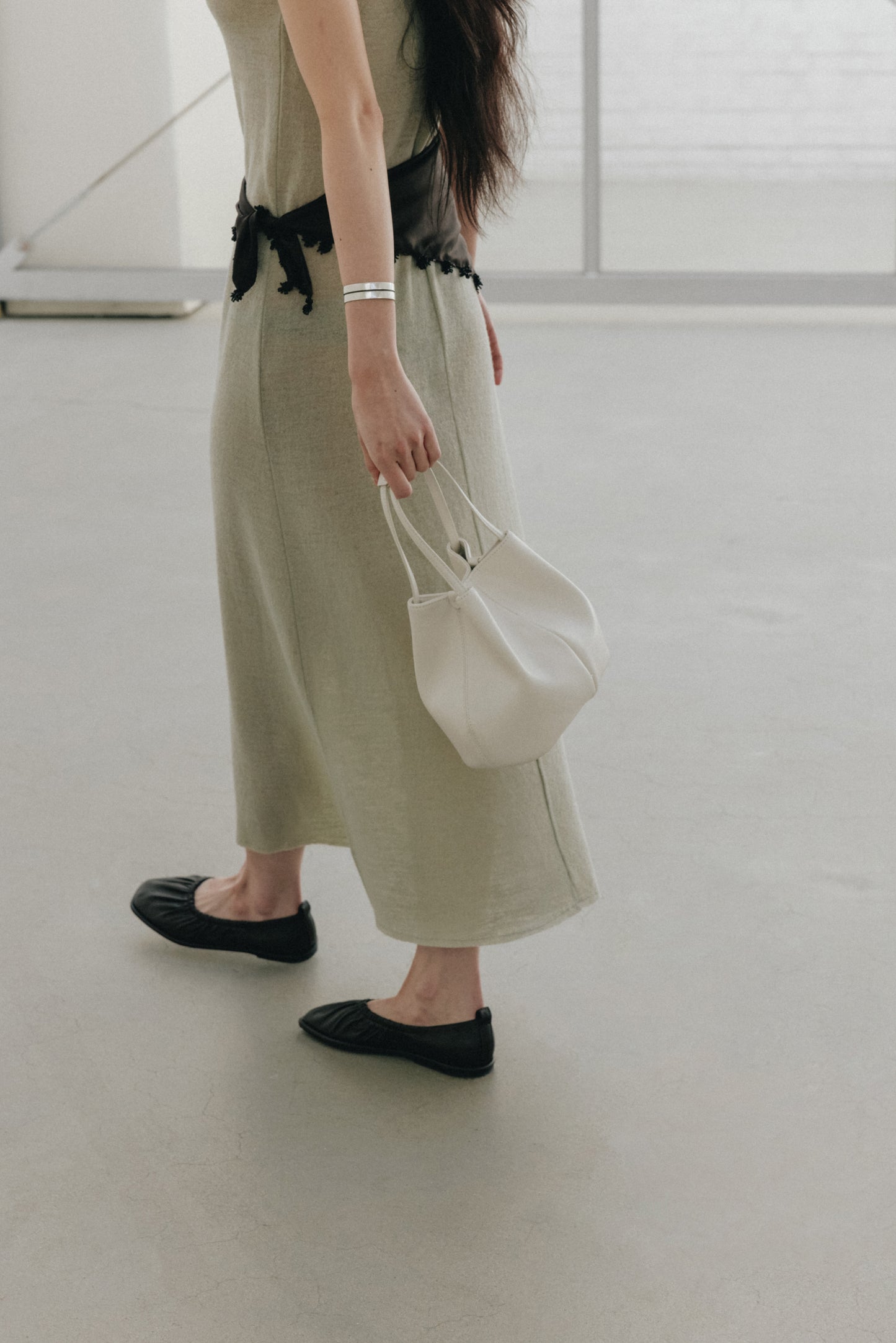 BON BALLON BAG (WHITE DOVE)