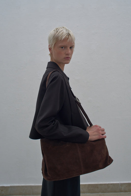 BRISE BAG (SUEDE BROWN)