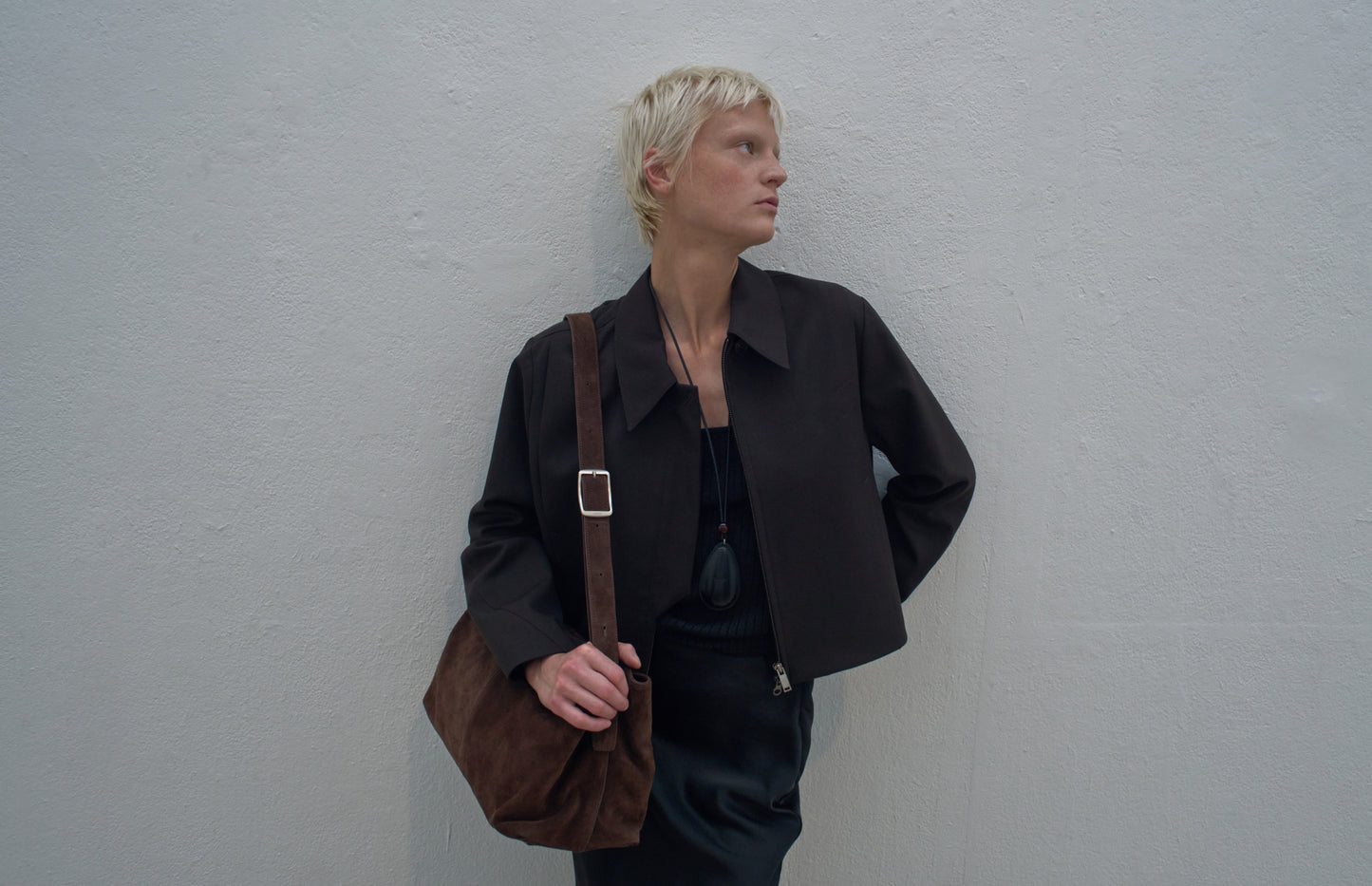 BRISE BAG (SUEDE BROWN)