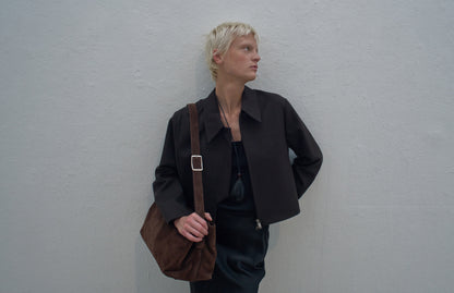 BRISE BAG (SUEDE BROWN)