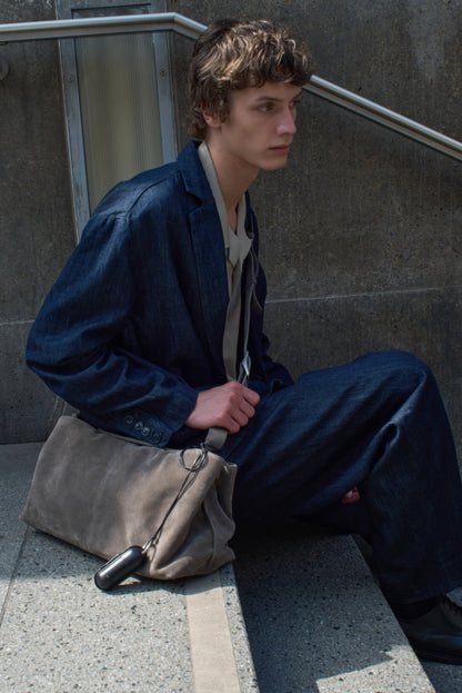 BRISE BAG (SUEDE GREY)
