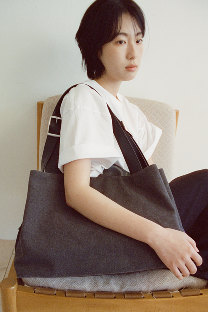 BRISE MEDIUM BAG (CANVAS GREY)