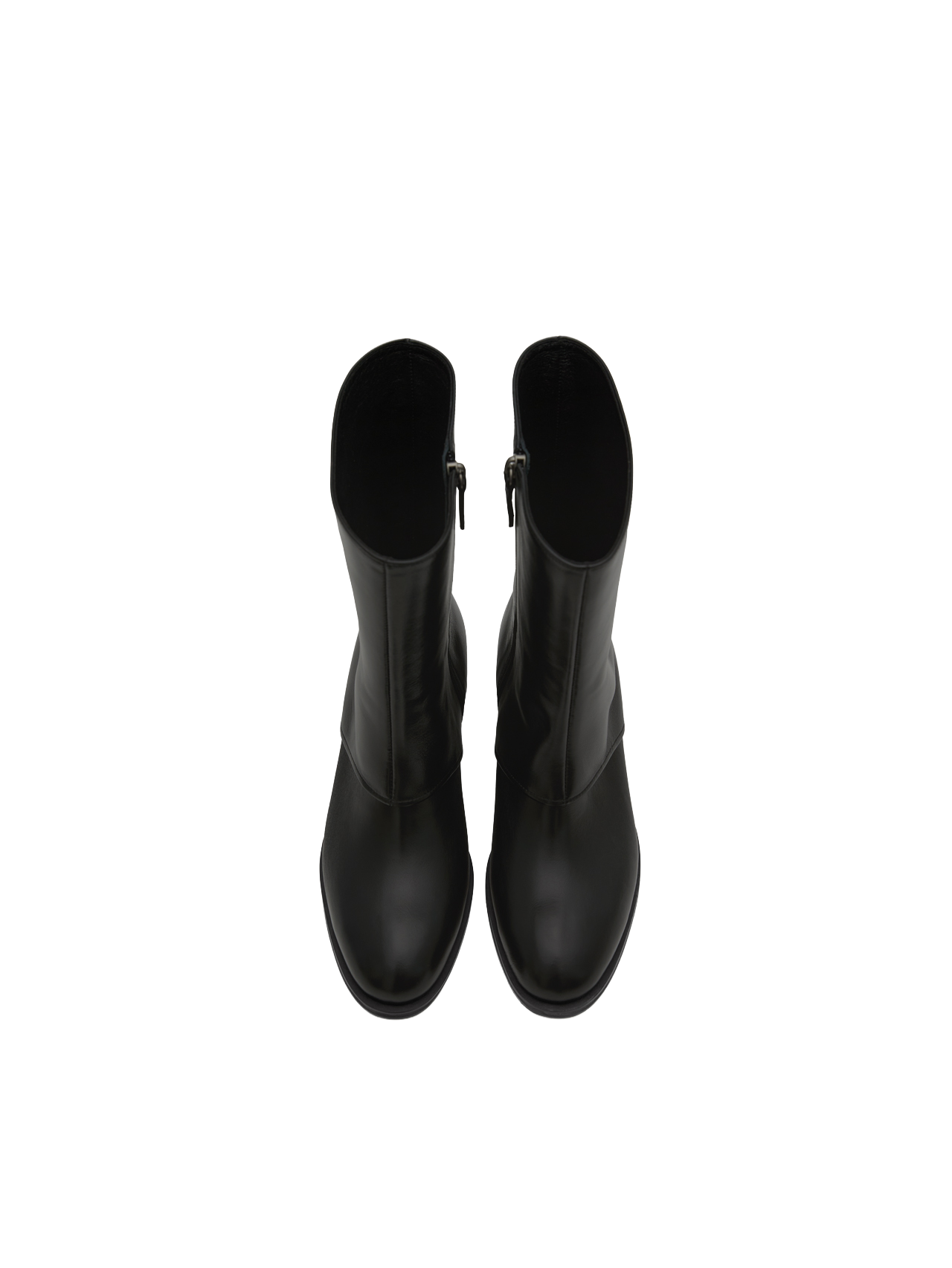 CAPE MIDDLE BOOTS (SOFT BLACK)