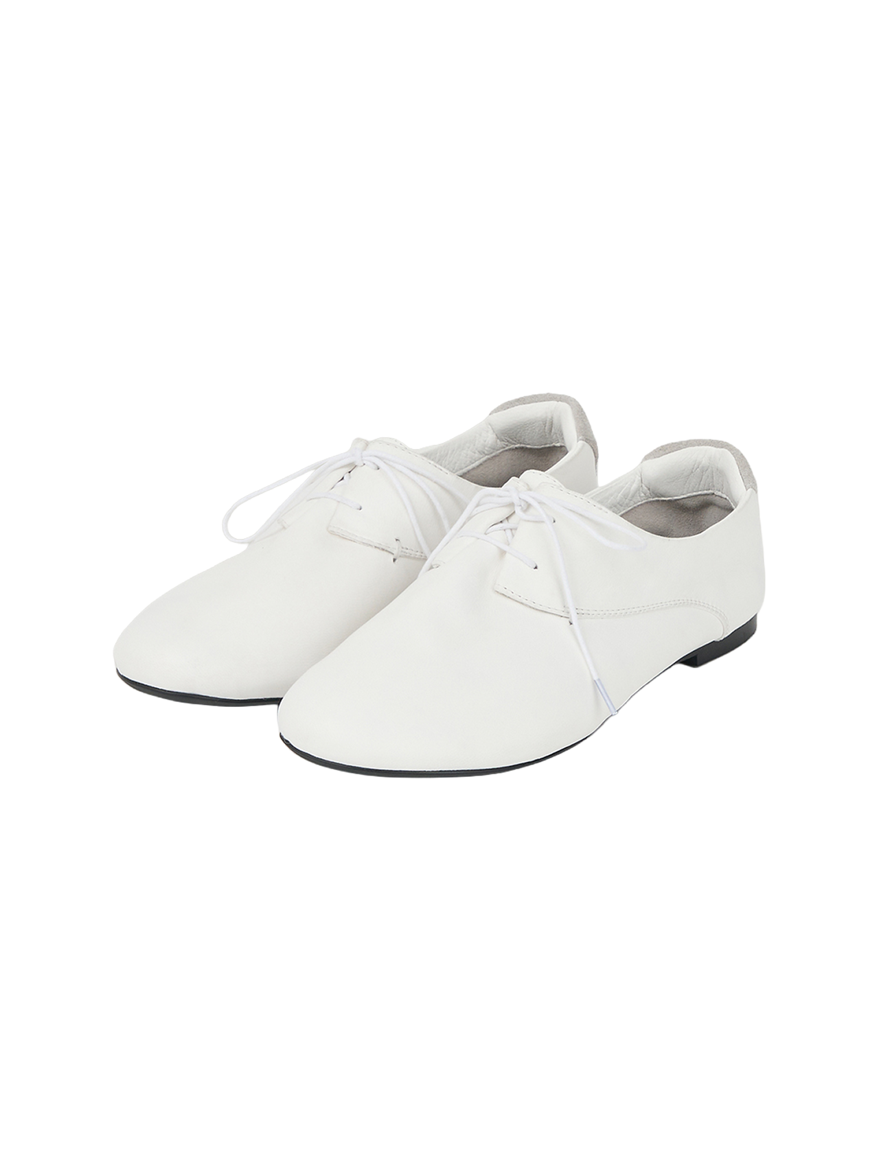 CLASSIC DERBY SHOES (PORCELAIN WHITE)