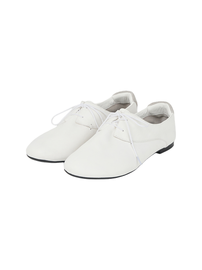 CLASSIC DERBY SHOES (PORCELAIN WHITE)