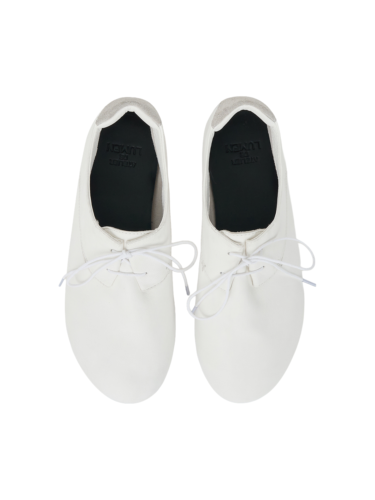 CLASSIC DERBY SHOES (PORCELAIN WHITE)