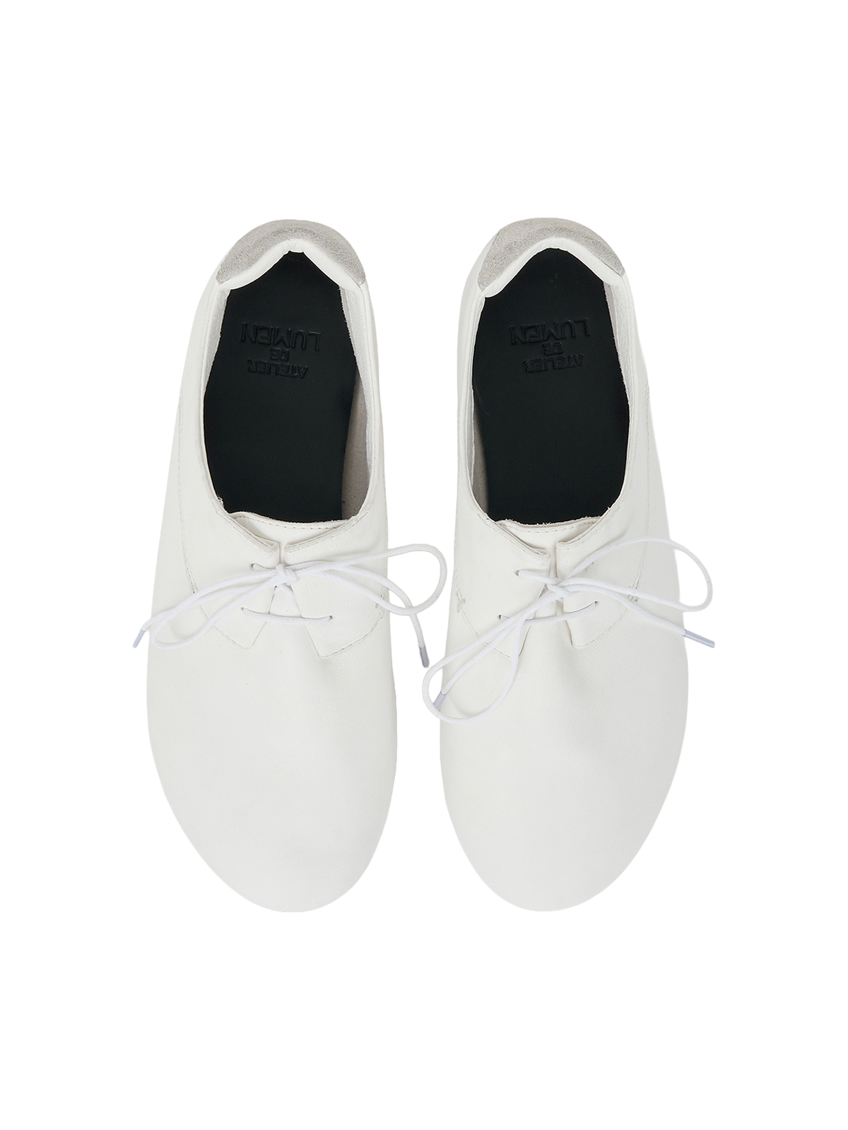 CLASSIC DERBY SHOES (PORCELAIN WHITE) - Atelier de LUMEN