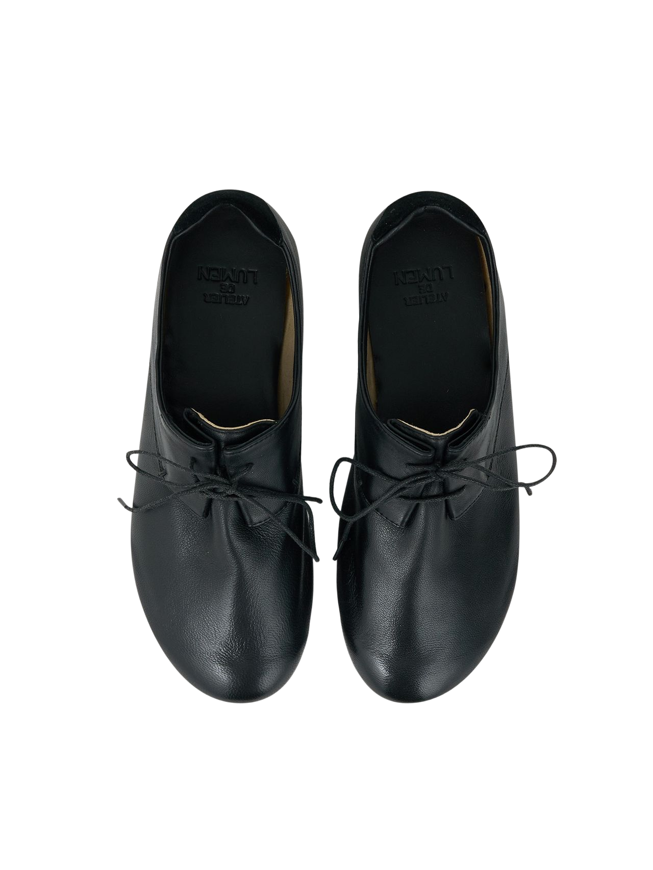 CLASSIC DERBY SHOES (SOFT BLACK)