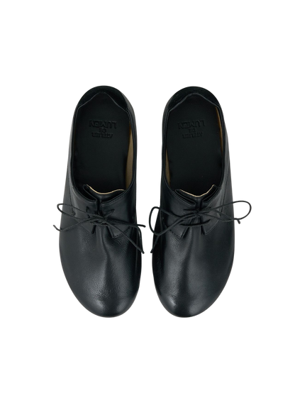 CLASSIC DERBY SHOES (SOFT BLACK)