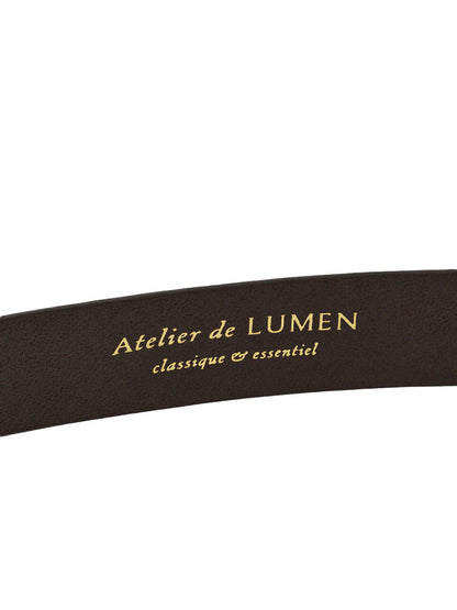 CLASSIC LEATHER BELT (ORGAN BROWN)