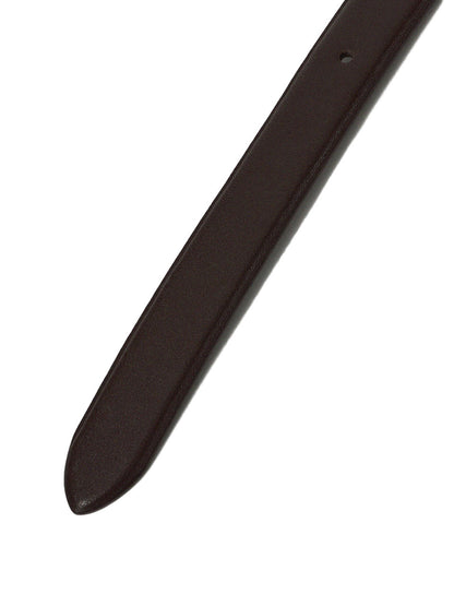 CLASSIC LEATHER BELT (ORGAN BROWN)