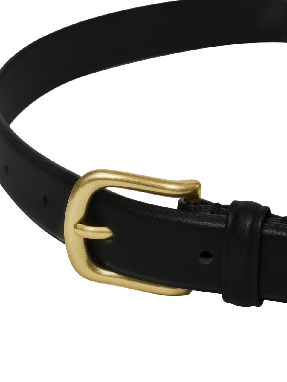 CLASSIC LEATHER BELT (SOFT BLACK)
