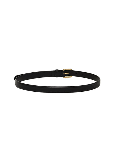 CLASSIC LEATHER BELT (SOFT BLACK)