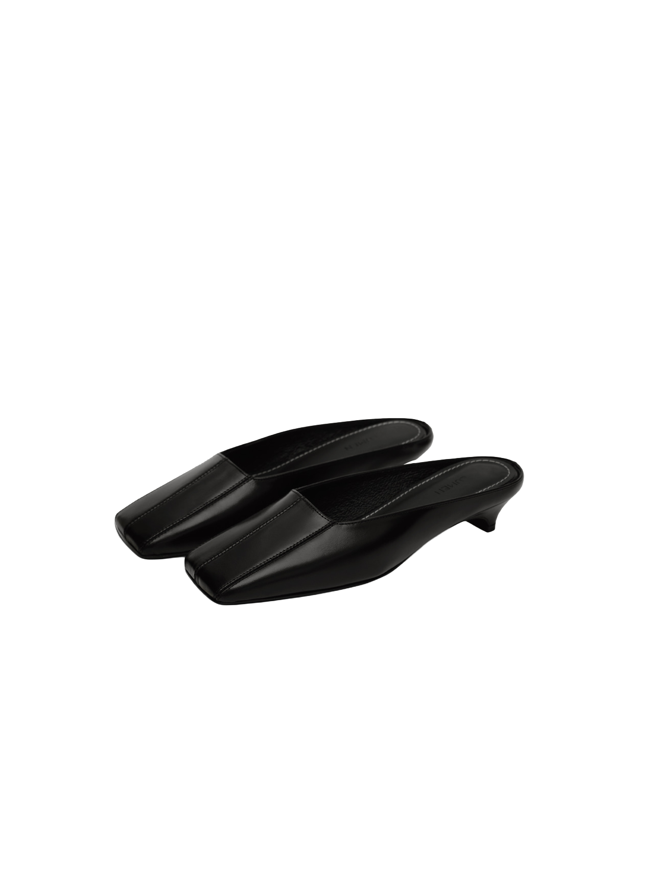 CLIVE SQUARE MULE (SOFT BLACK)