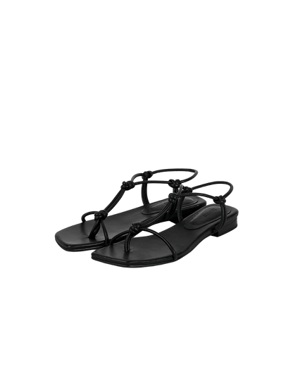 CORDA SANDAL (SOFT BLACK)