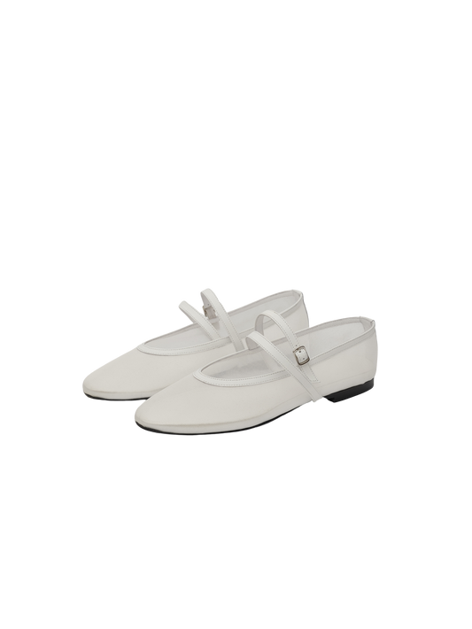 DOUBLE STRAP MESH FLAT (MESH WHITE)