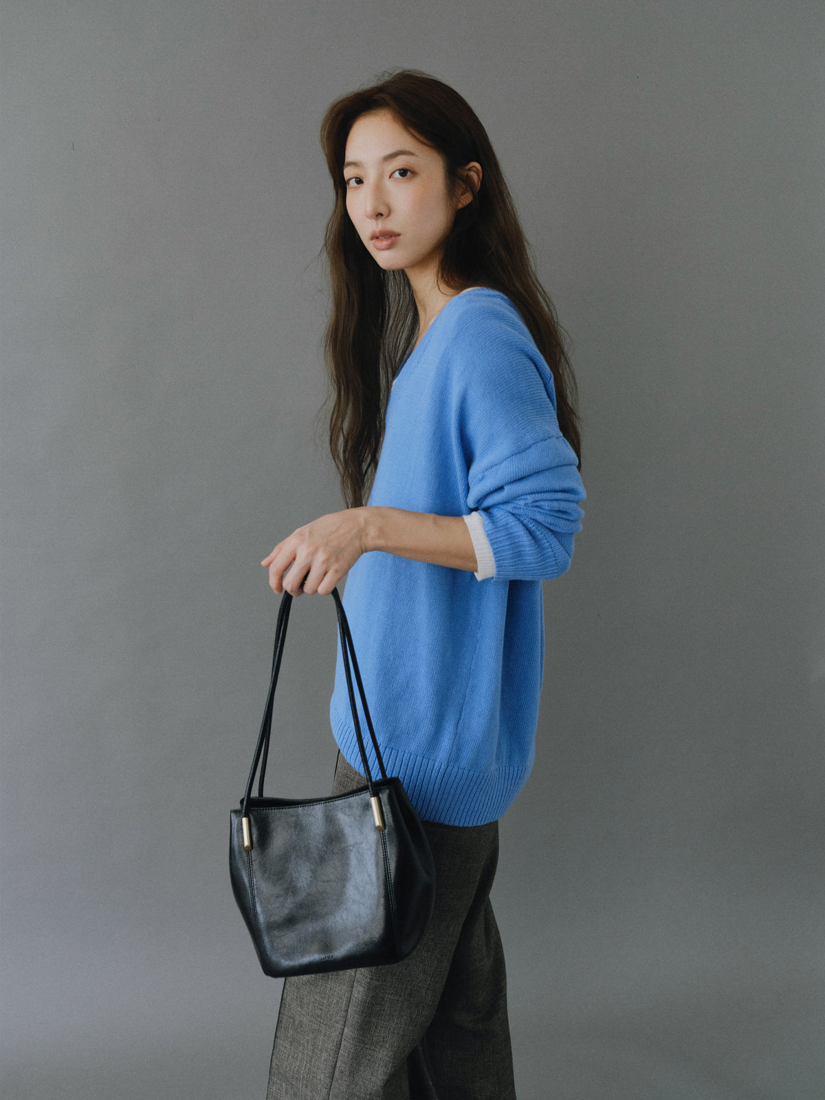 MARRON BAG (SOFT BLACK)