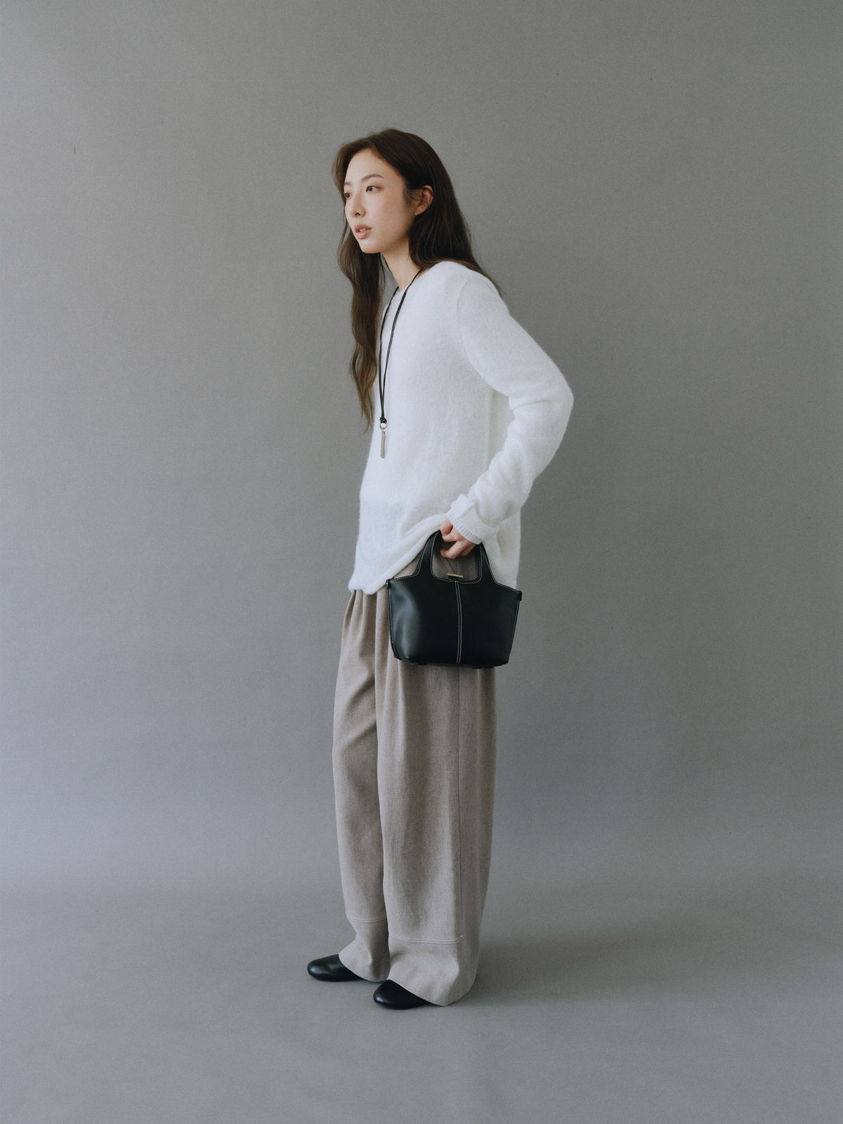 PANIER PETIT BAG (SOFT BLACK)