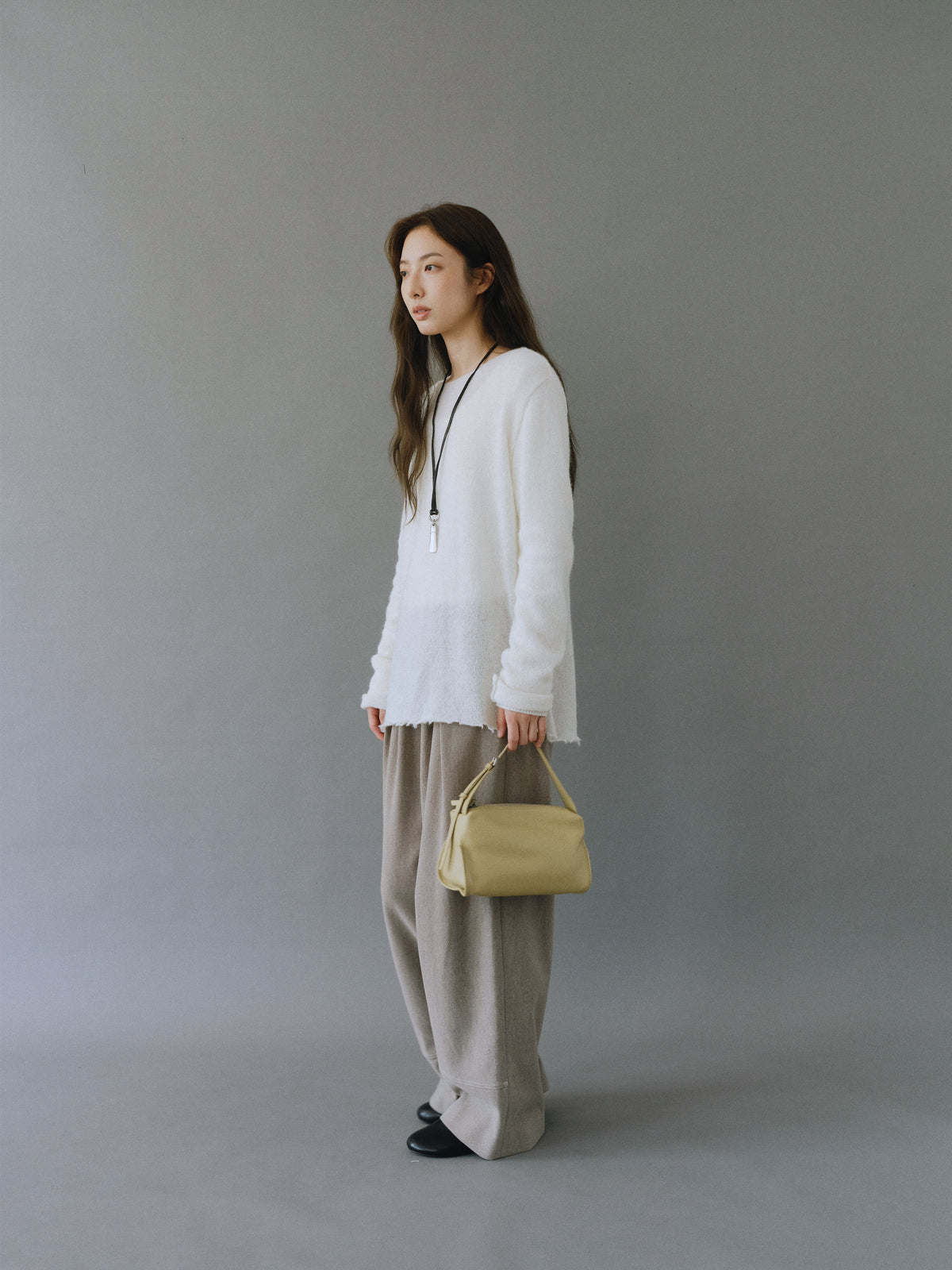 PILLOW TOTE BAG (MUSTARD YELLOW)