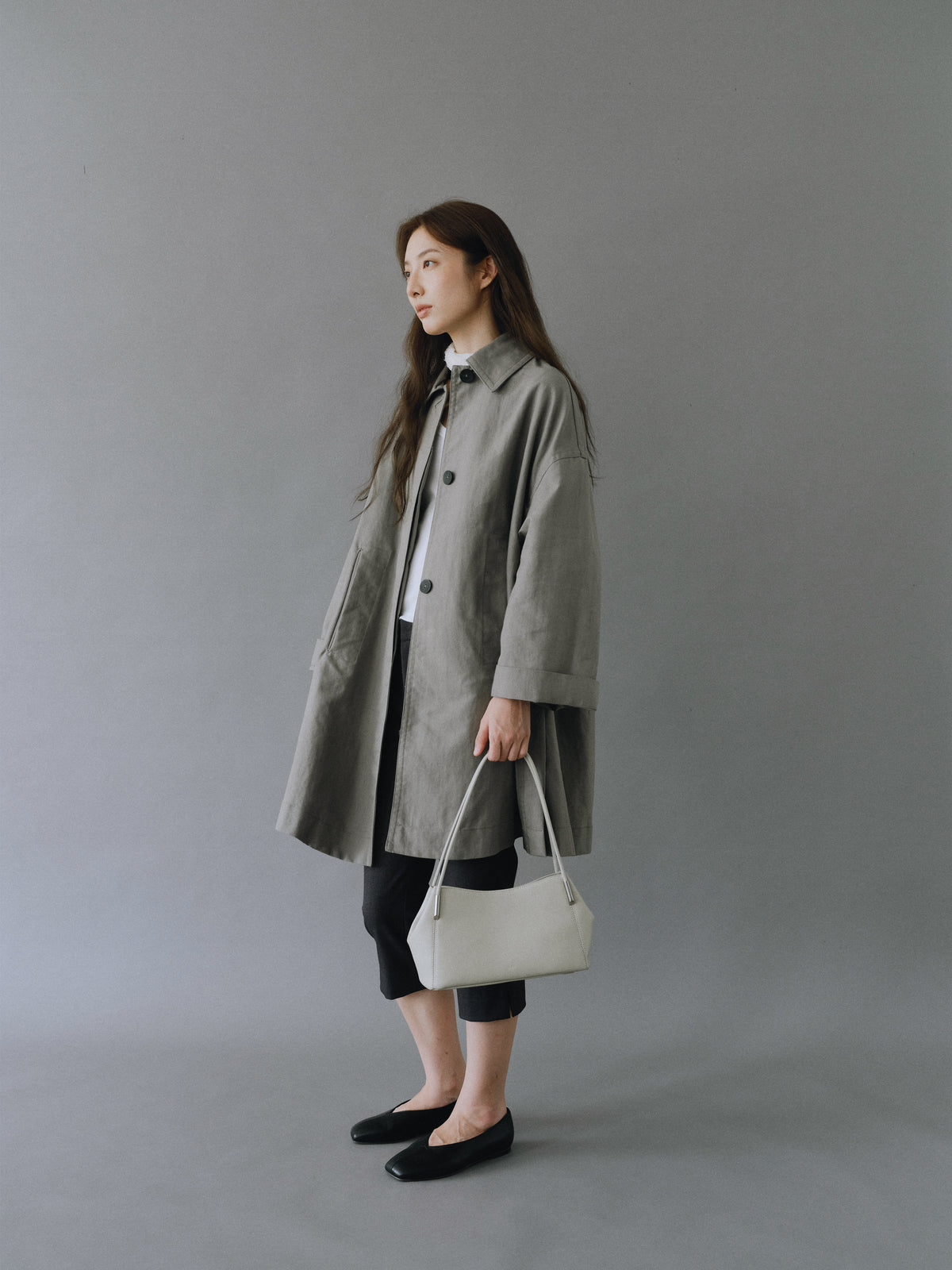 MARRON DEMI BAG (PORCELAIN WHITE)