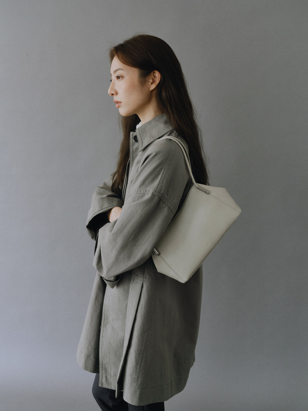 MARRON DEMI BAG (PORCELAIN WHITE)